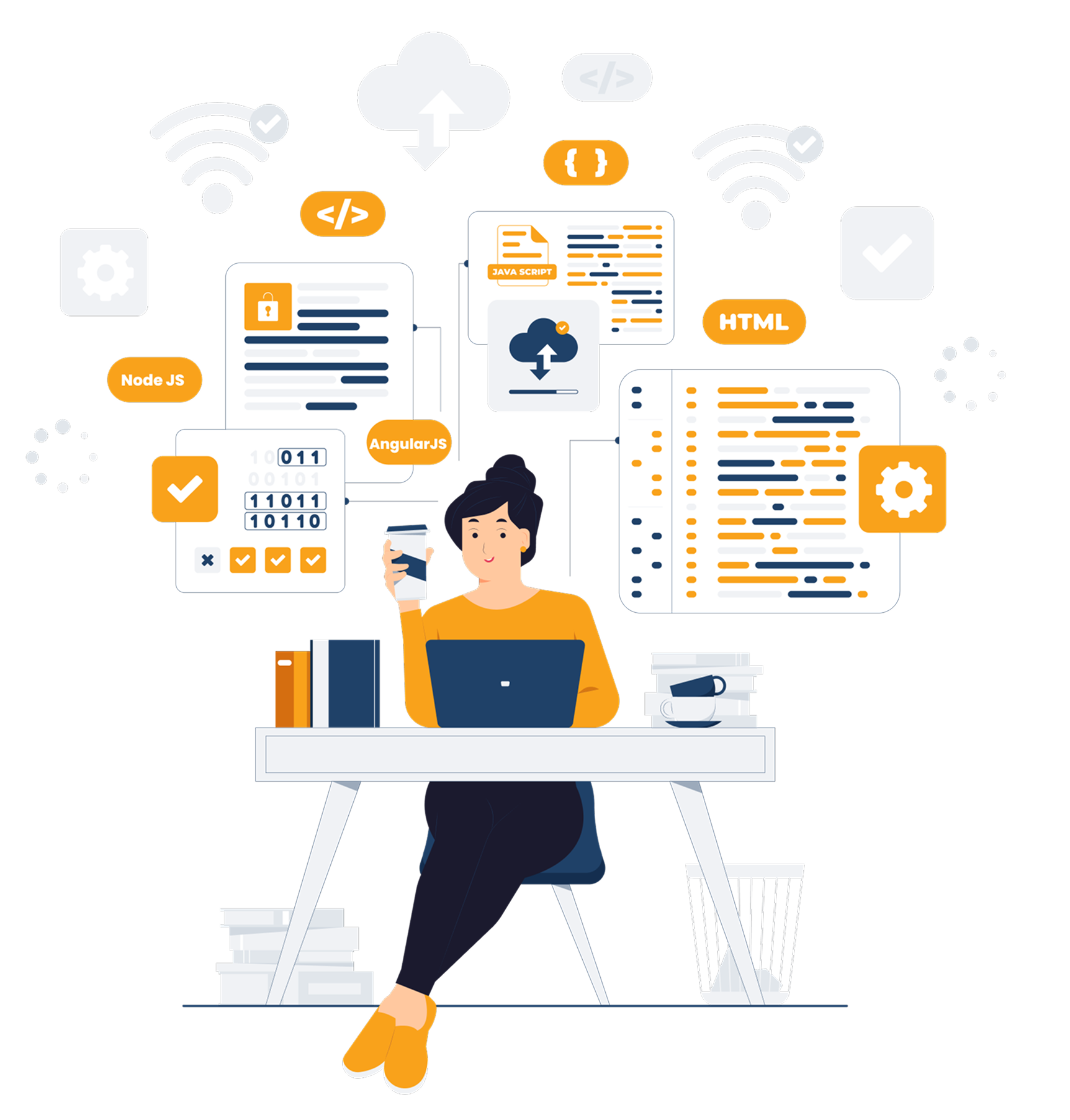 Professional AngularJS Development Company - Building fast, secure, and scalable web applications