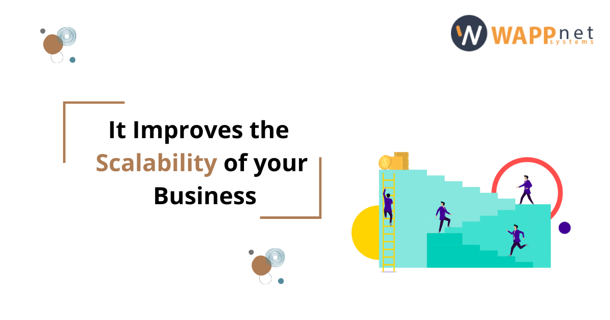  Improves the scalability of your business