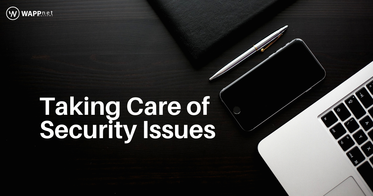 Taking Care of Security Issues