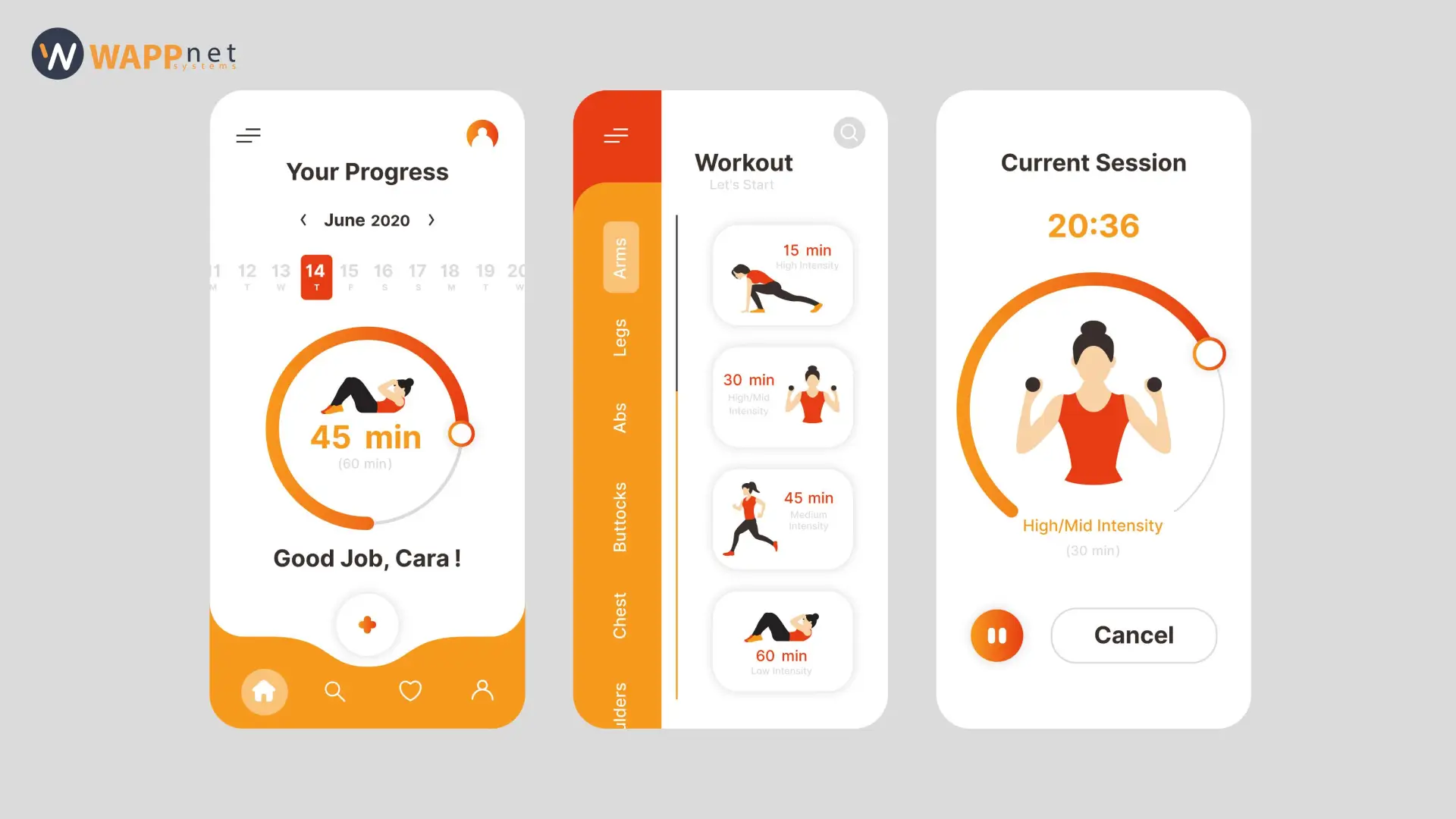 AI-based fitness app