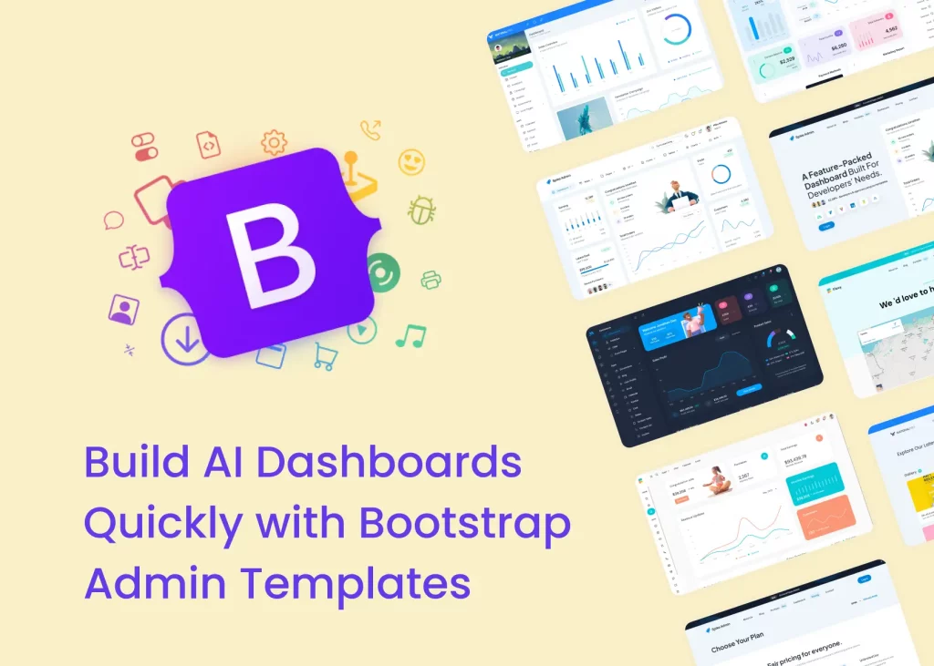 Supercharge AI Dashboards with Bootstrap Admin Templates