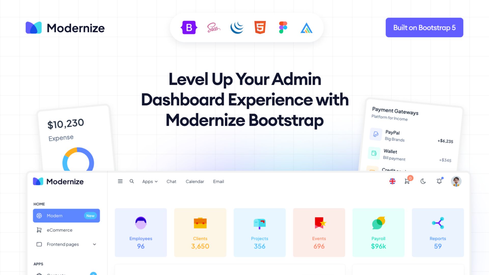 Modernize Bootstrap