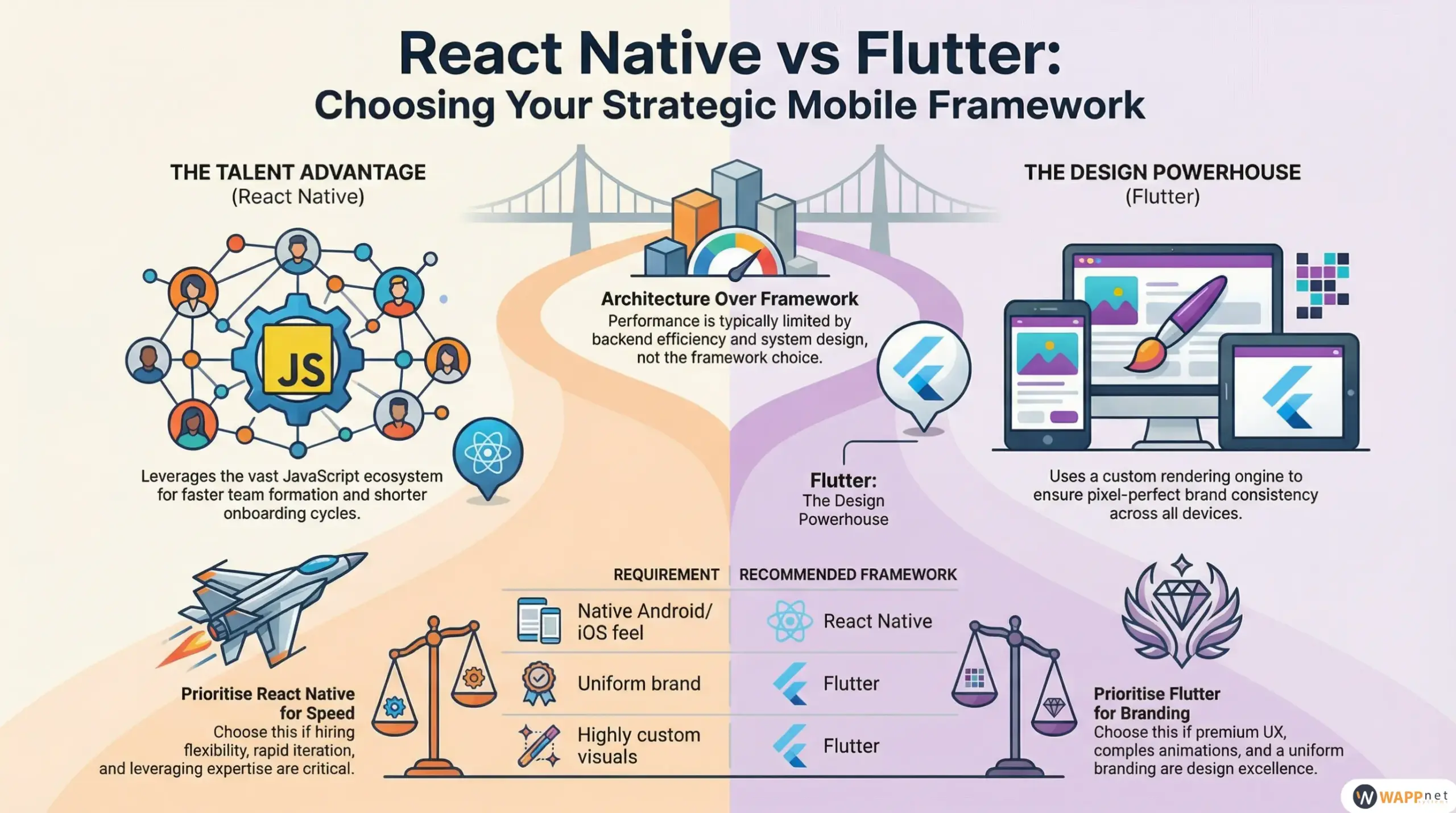 React Native vs Flutter 2025 | Business App Guide