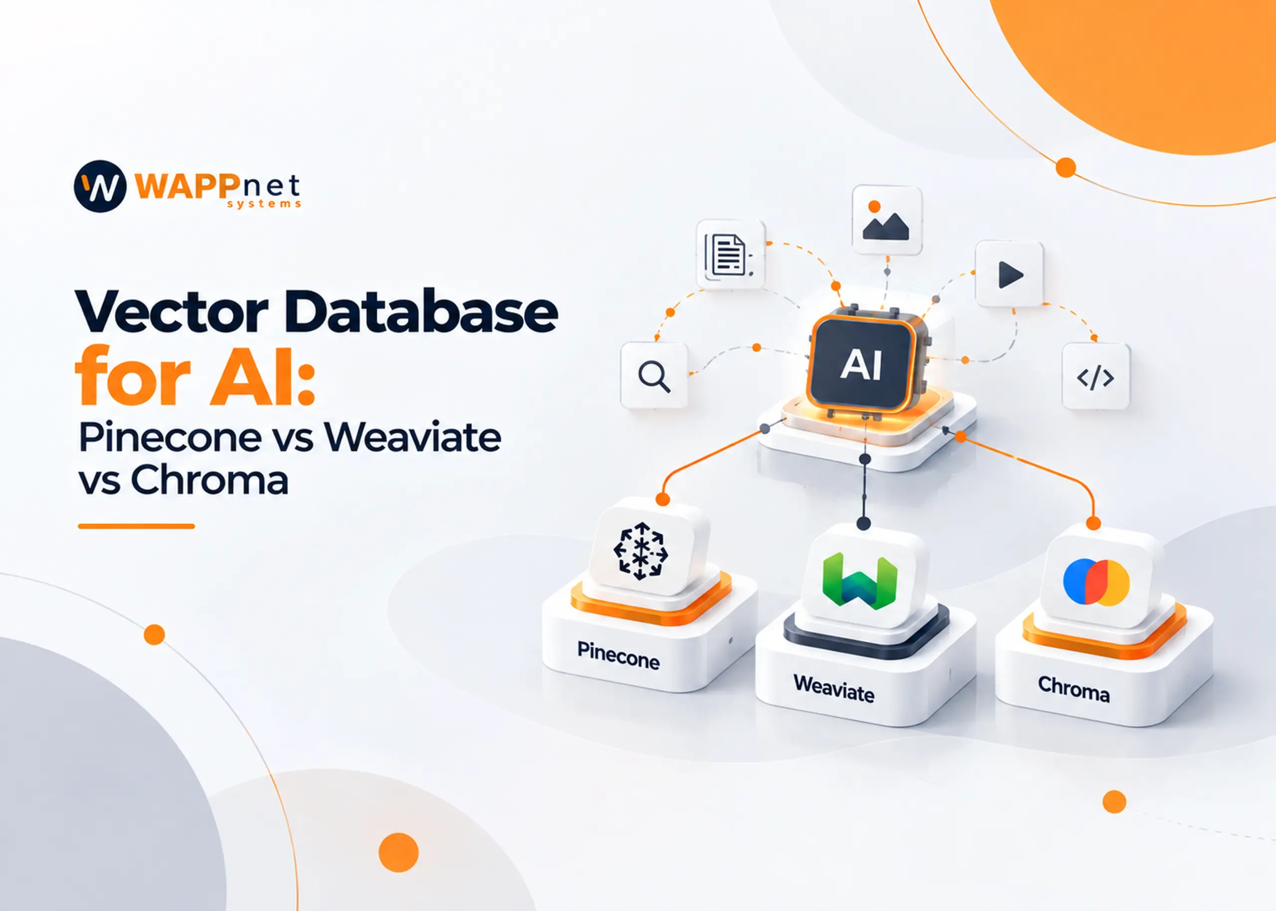 Vector Database for AI: Pinecone vs Weaviate vs Chroma